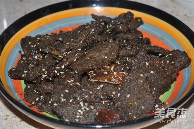 懶人版自制孜然牛肉干的做法-五香味蒸菜譜