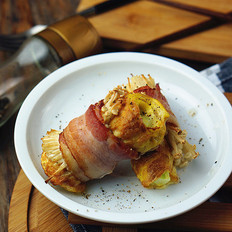 雞蛋培根卷的做法-黑椒味烤菜譜