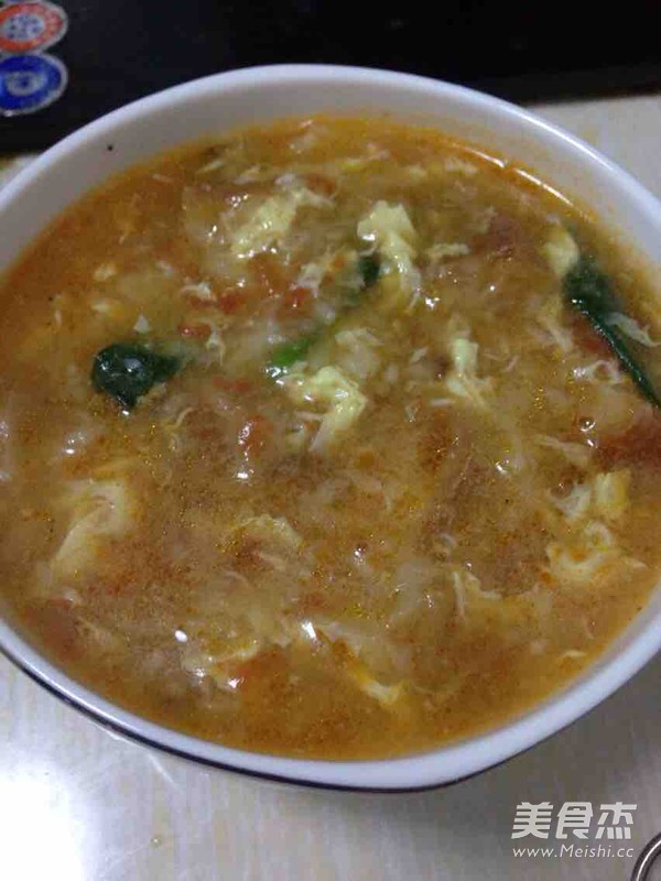 西紅柿疙瘩湯的做法-咸鮮味其它工藝菜譜