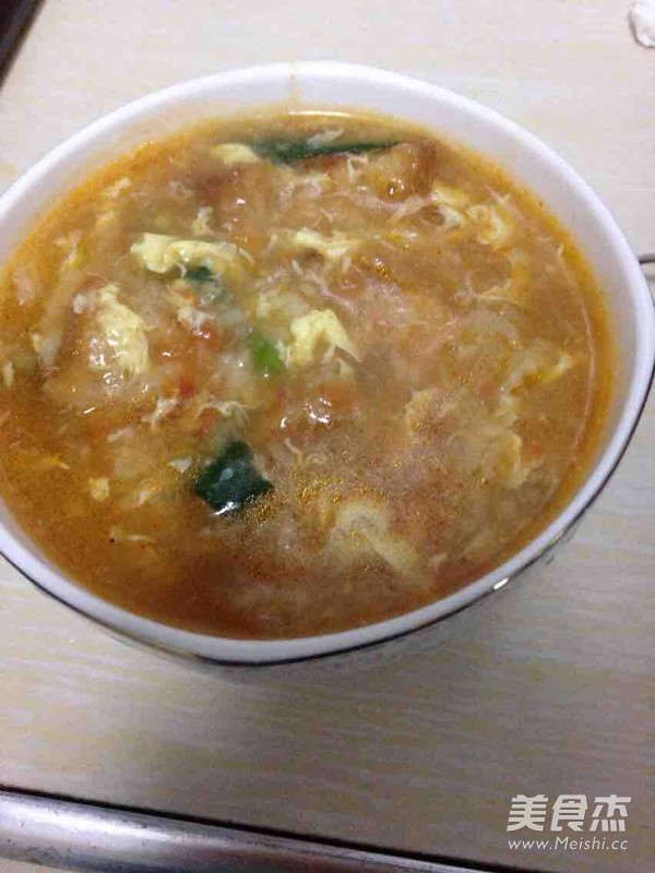 西紅柿疙瘩湯的做法-咸鮮味其它工藝菜譜