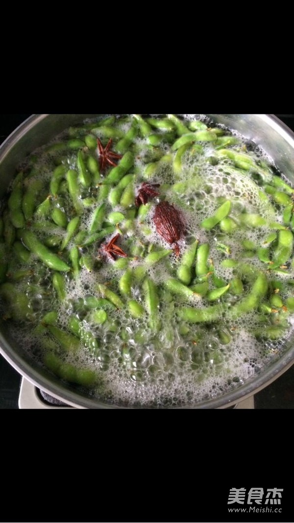 水煮毛豆的做法-咸鮮味煮菜譜