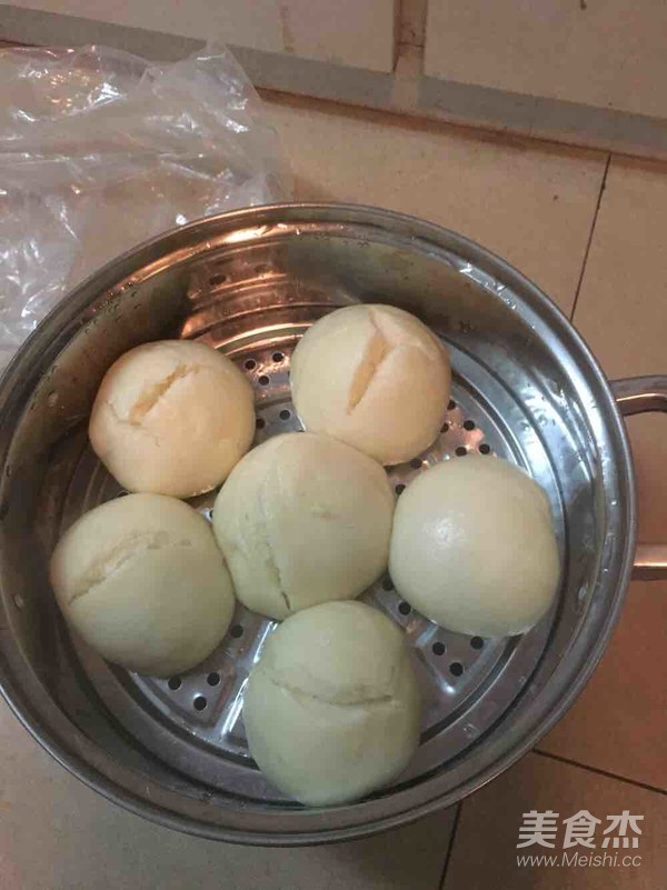 蒸饅頭的做法-奶香味蒸菜譜