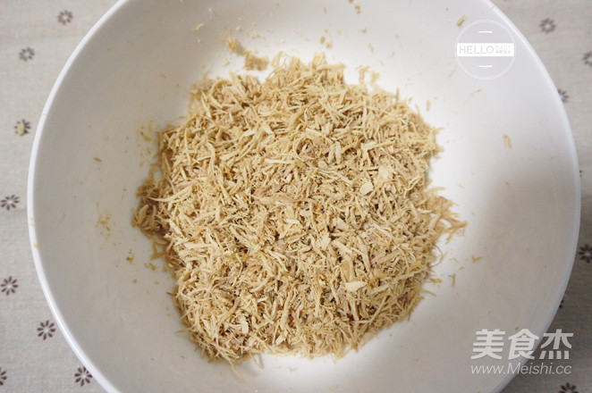 自制肉松 寶寶成長輔食的做法-家常味烤菜譜