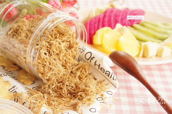 自制肉松 寶寶成長輔食的做法-家常味烤菜譜