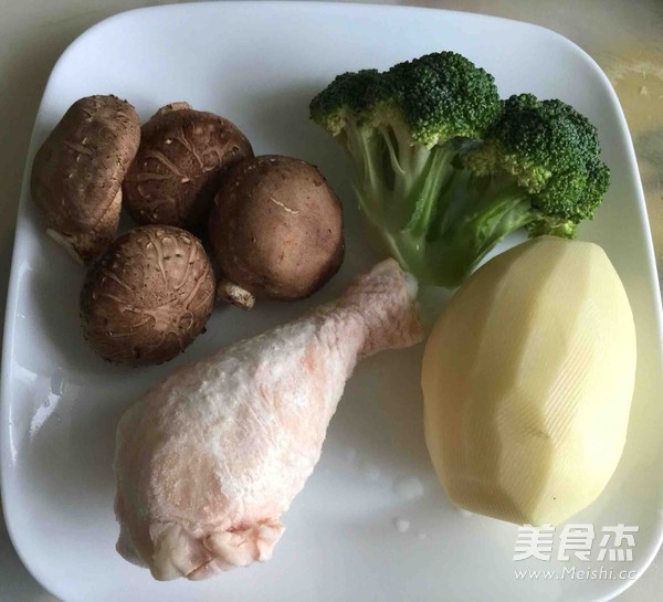寶寶輔食-雞肉菌菜泥的做法-家常味灼菜譜