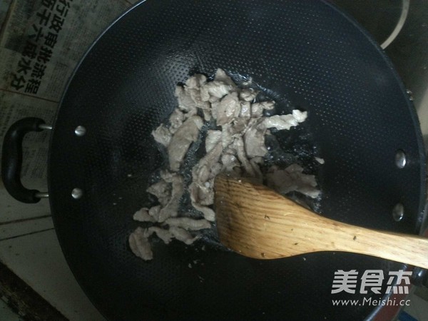 茭白炒肉片的做法-家常味炒菜譜