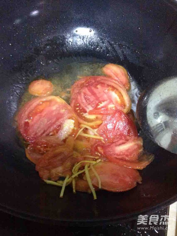 西紅柿疙瘩湯的做法-咸鮮味其它工藝菜譜