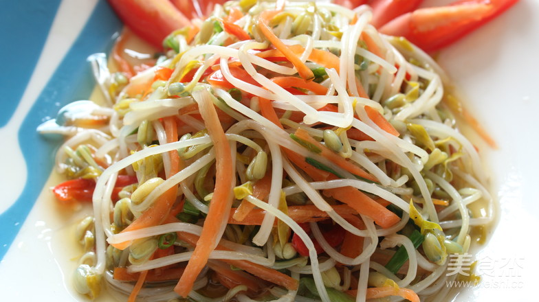 快炒綠豆芽的做法-家常味炒菜譜