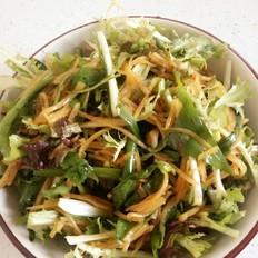 土豆絲拌苦苣的做法-咸鮮味拌菜譜