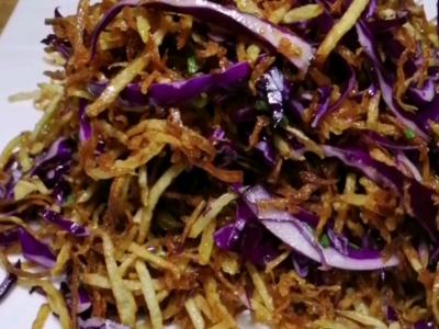 涼拌金絲的做法-酸甜味拌菜譜