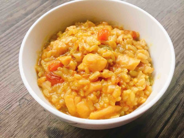 咖喱雞肉燜飯的做法-咖喱味燜菜譜