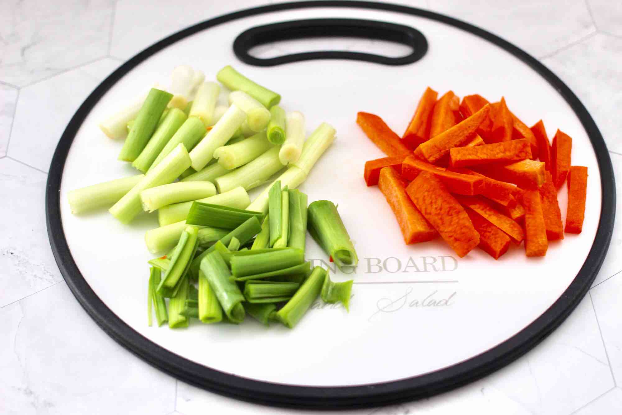 蒜苗爆肝尖的做法-蒜香味爆菜譜