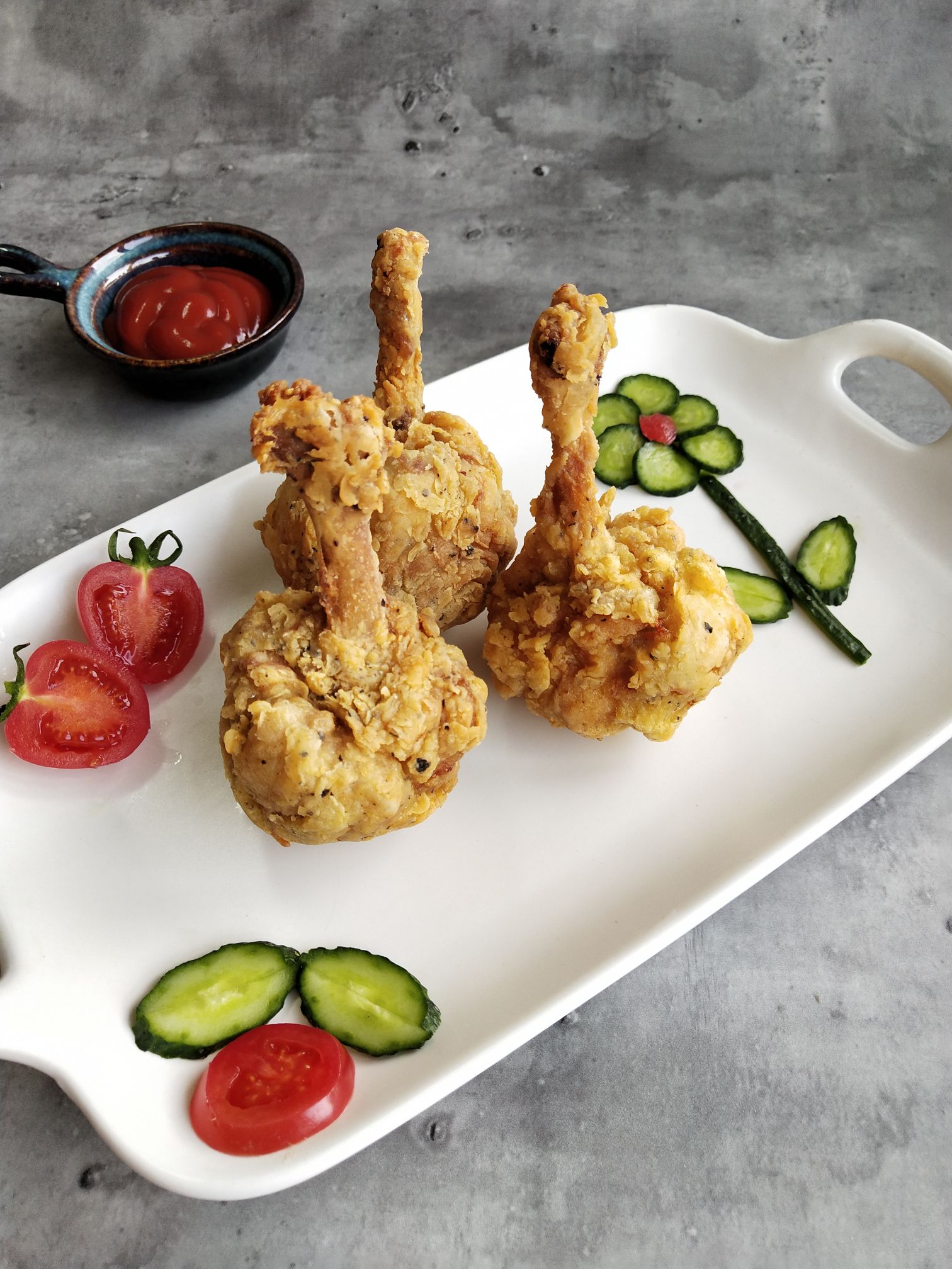 黑椒黃金錘的做法-黑椒味炸菜譜