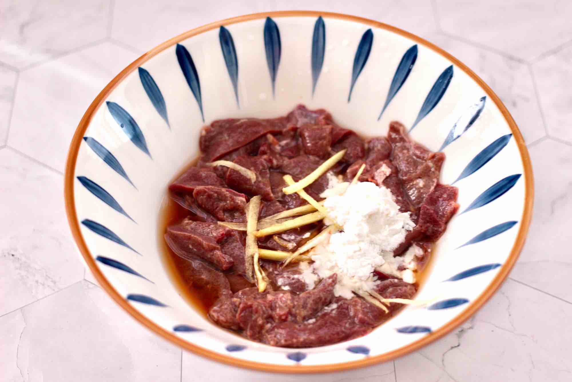 蒜苗爆肝尖的做法-蒜香味爆菜譜