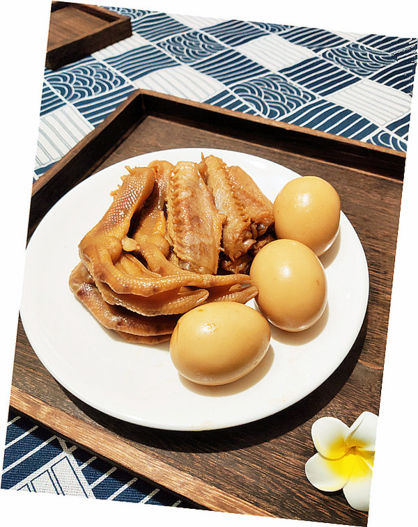 鹵鴨掌鴨翅的做法-五香味鹵菜譜