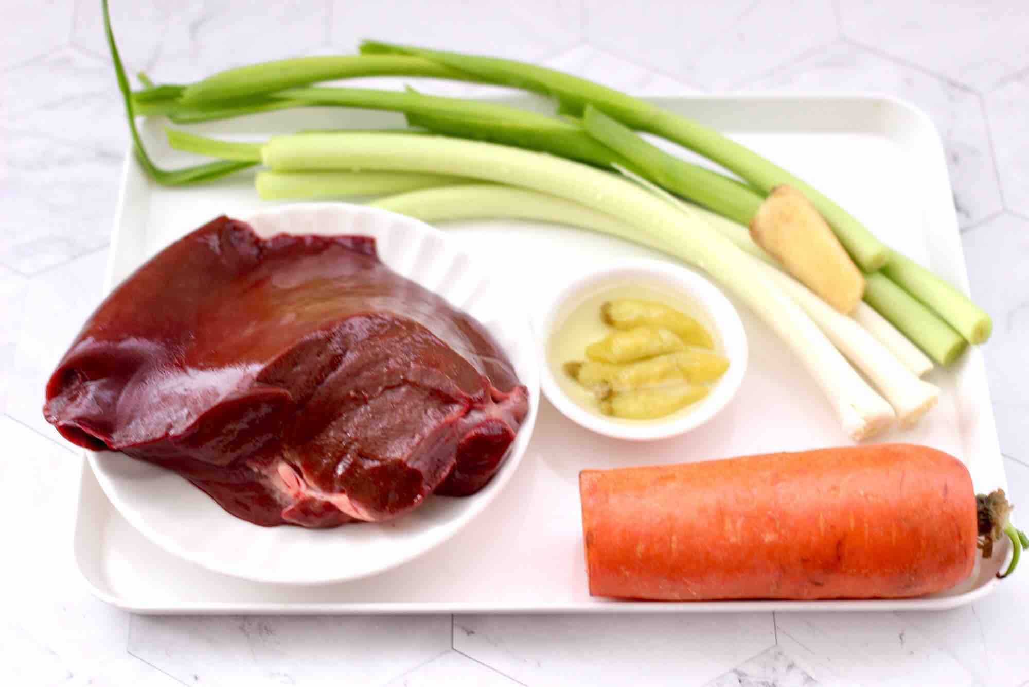 蒜苗爆肝尖的做法-蒜香味爆菜譜