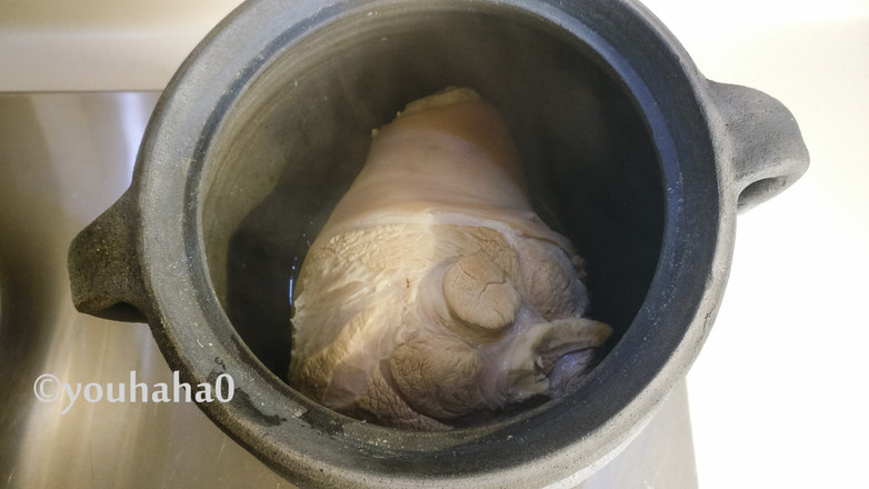 東坡發財肘子的做法-家常味燉菜譜