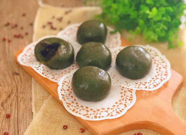 青團,沒想到你是這樣有心的小胖子!的做法-家常味蒸菜譜