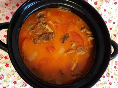西紅柿燉牛腩的做法-家常味燉菜譜