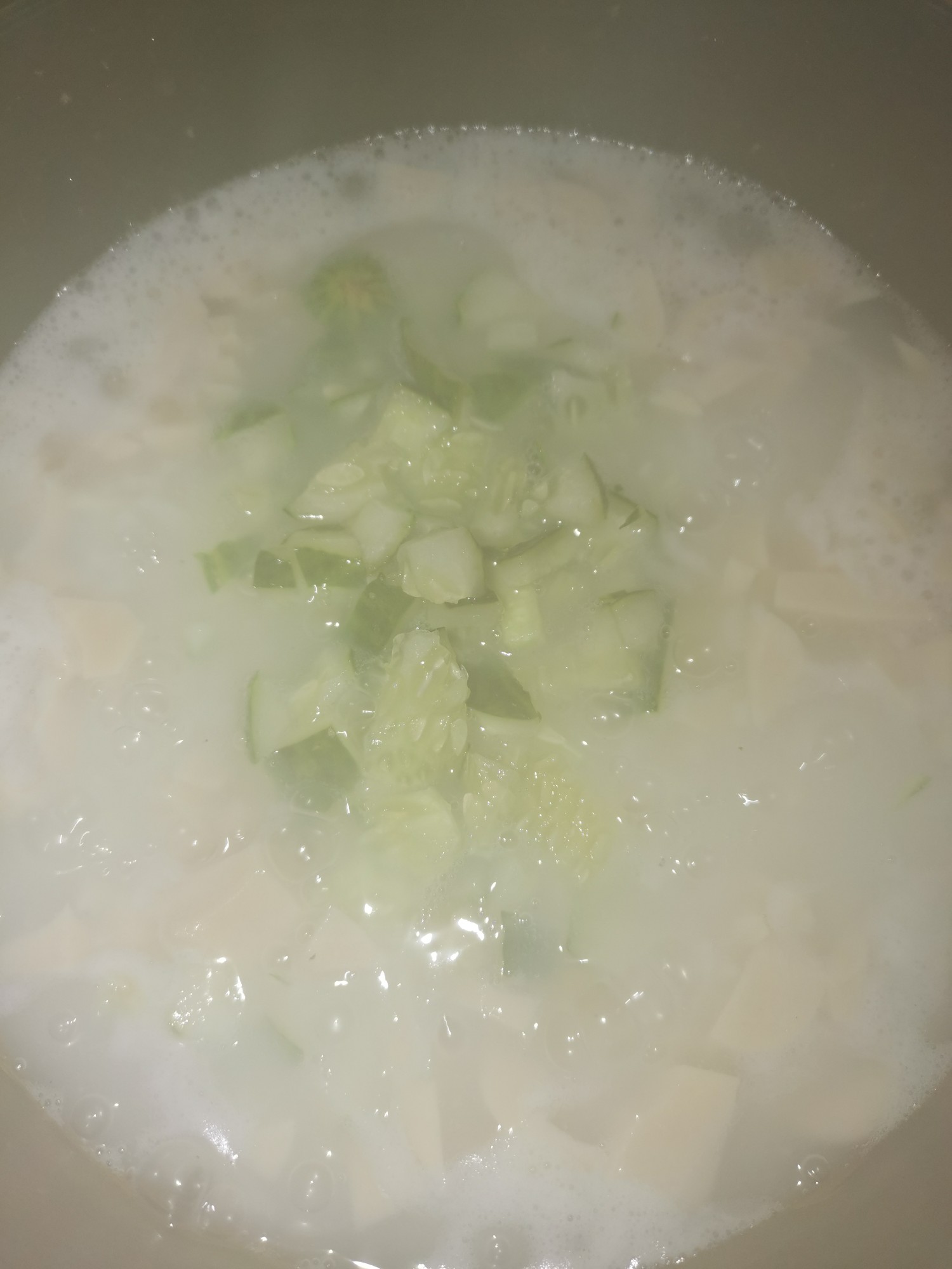 青口貝營養粥的做法-家常味煮菜譜
