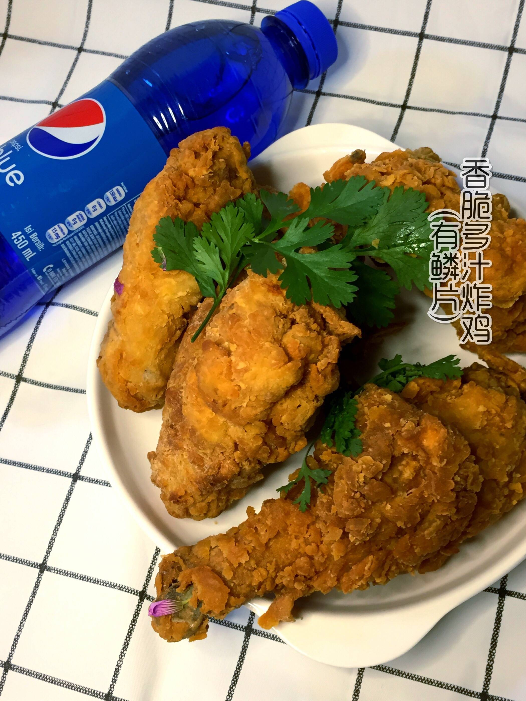 在家就吃到——香脆多汁炸雞(有鱗片)的做法-黑椒味炸菜譜-易網(wǎng)健康養(yǎng)生網(wǎng) 在家就吃到——香脆多汁炸雞(有鱗片)的做法-黑椒味炸菜譜