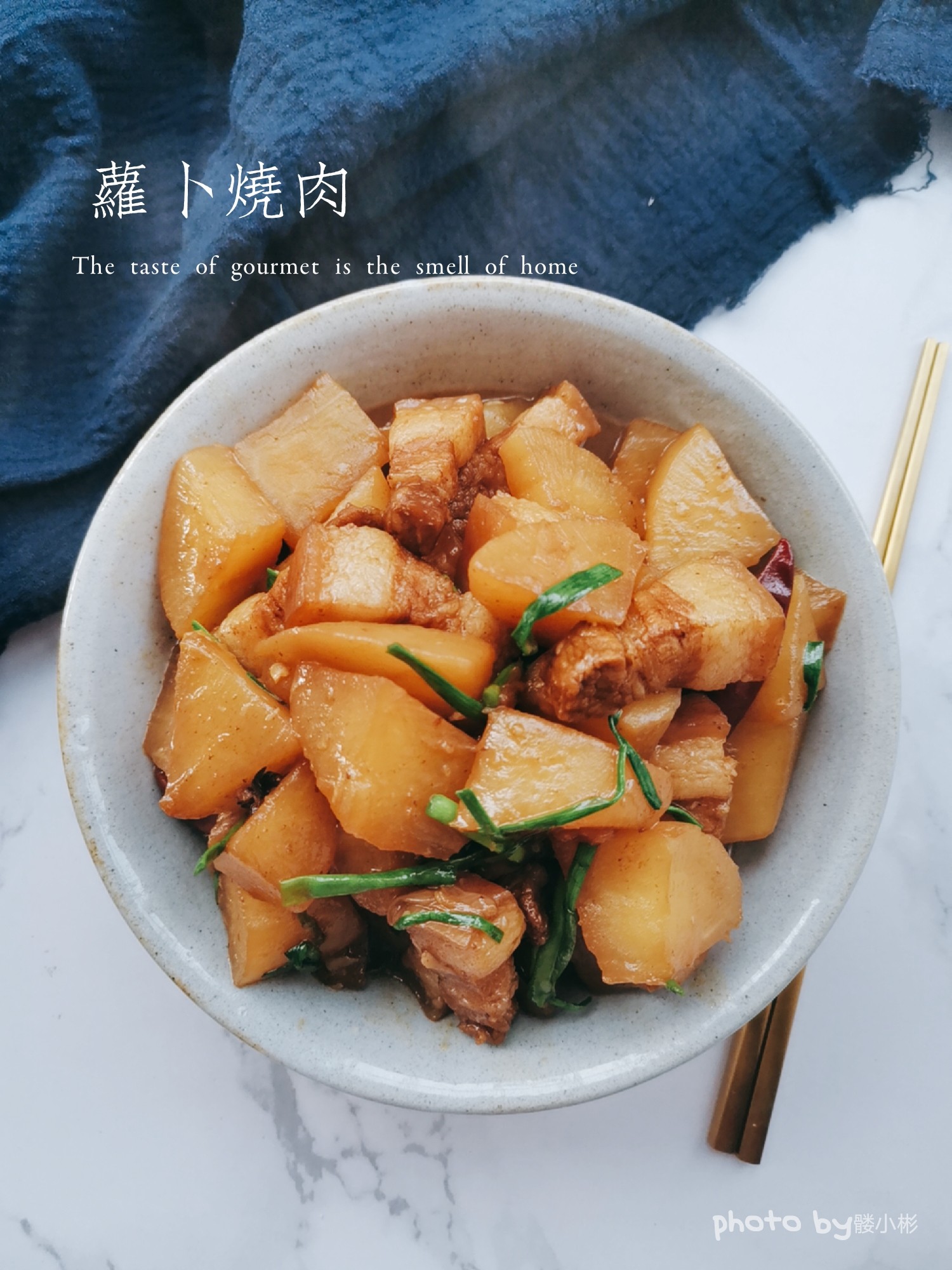蘿卜燒肉的做法-咸鮮味燒菜譜