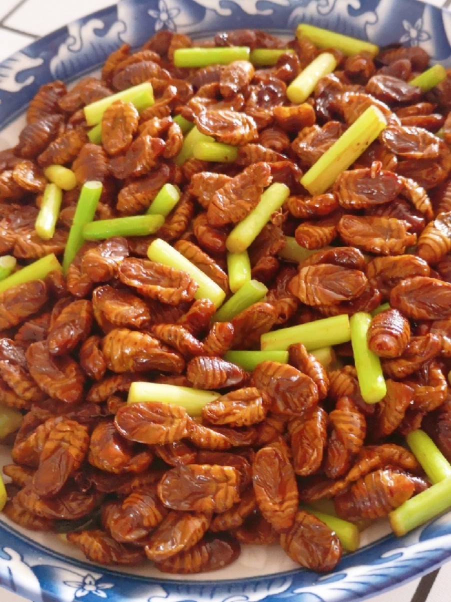 炒蠶蛹的做法-家常味炒菜譜