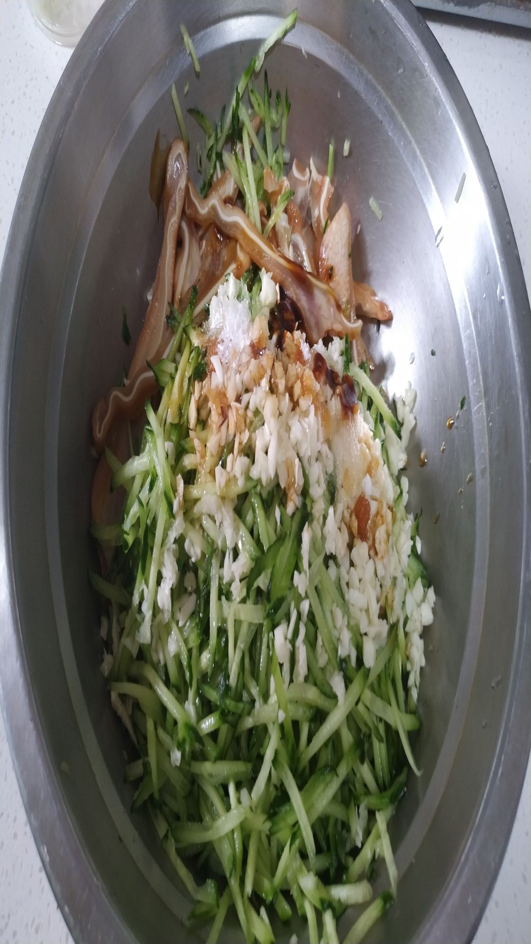 黃瓜豬耳的做法-家常味拌菜譜