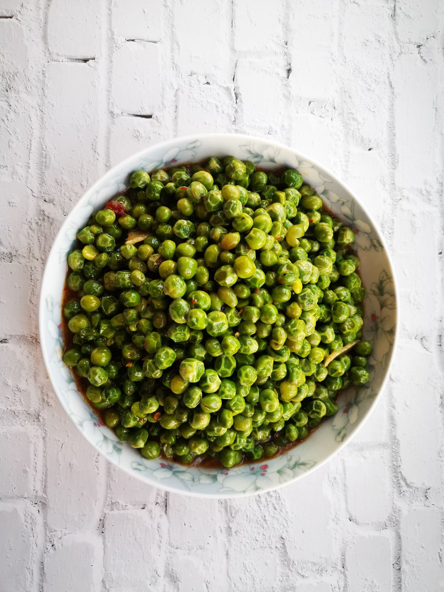 燒嫩豌豆的做法-家常味燒菜譜