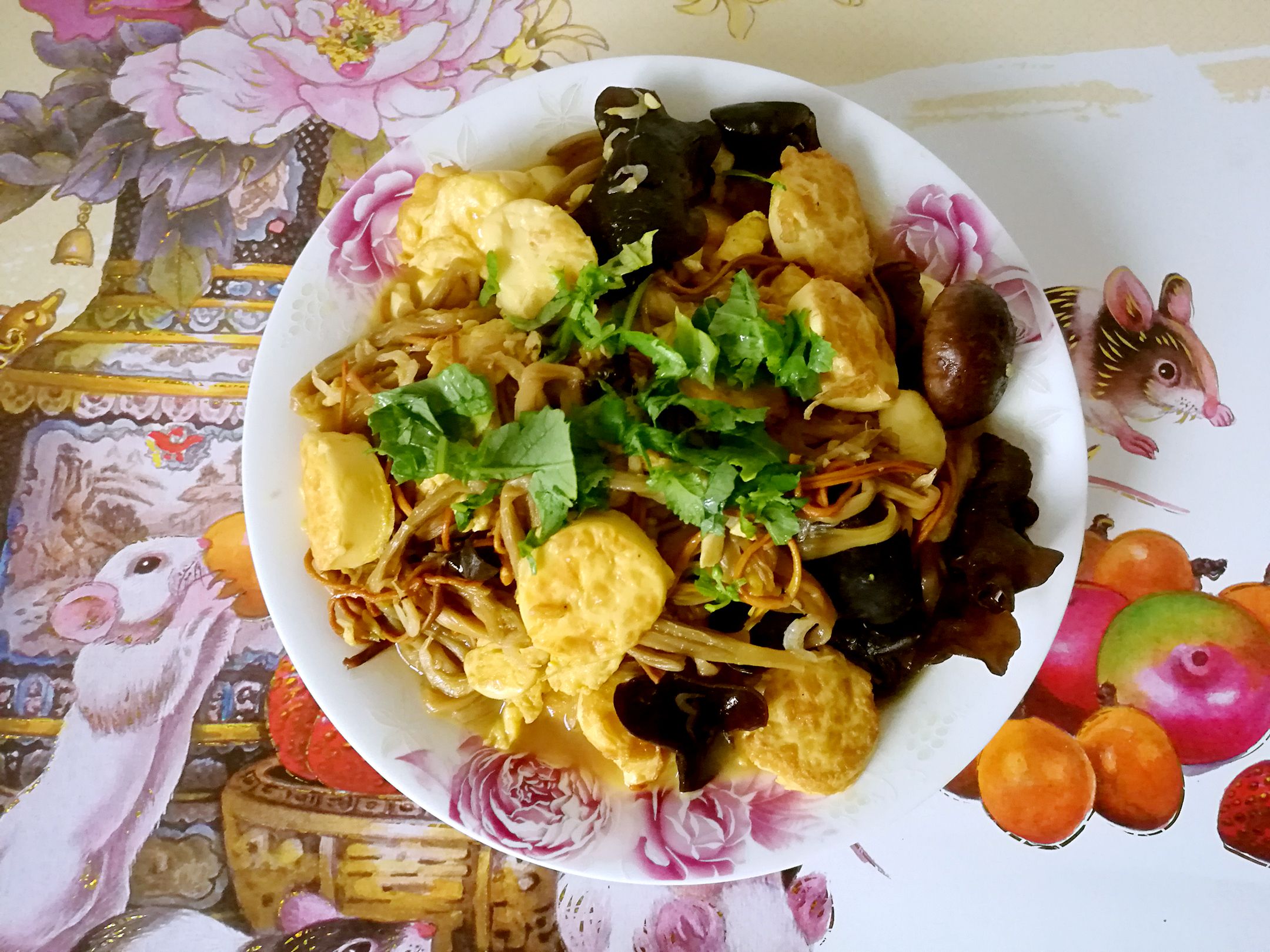 菌菇玉子豆腐的做法-其它口味燒菜譜