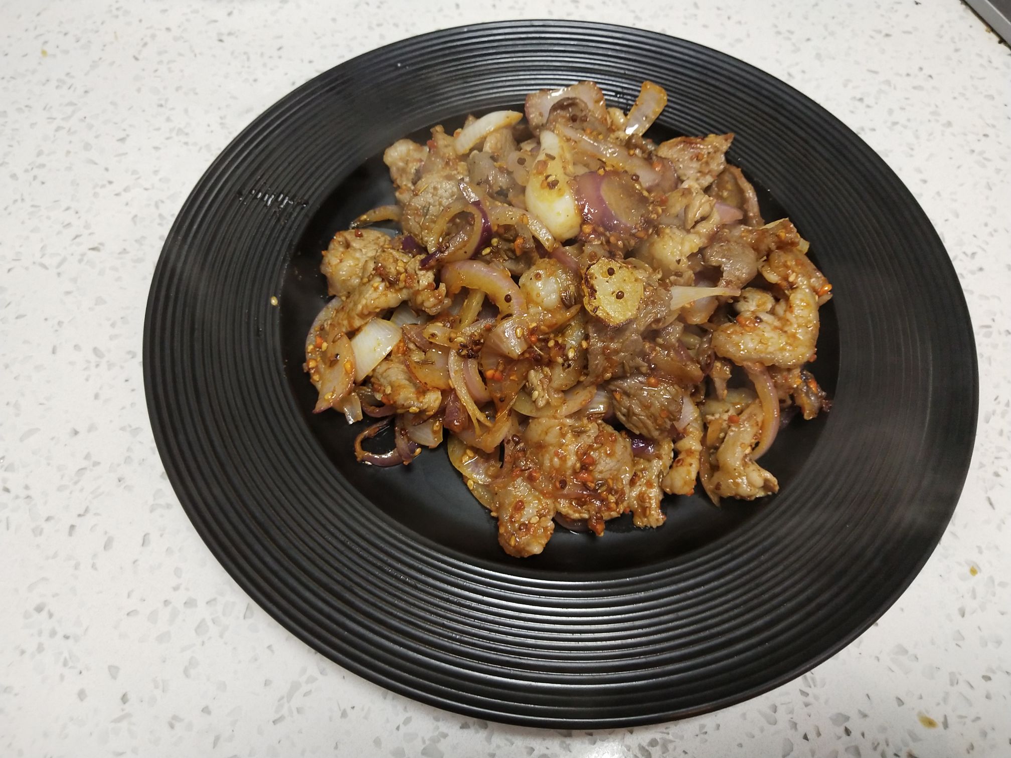 孜然羊肉的做法-家常味炒菜譜