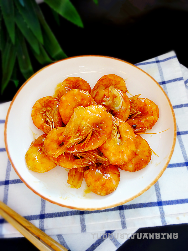 糖醋燜蝦的做法-酸甜味燜菜譜