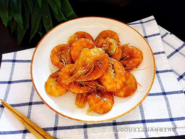 糖醋燜蝦的做法-酸甜味燜菜譜