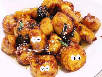 紅燒日本豆腐的做法-家常味燒菜譜