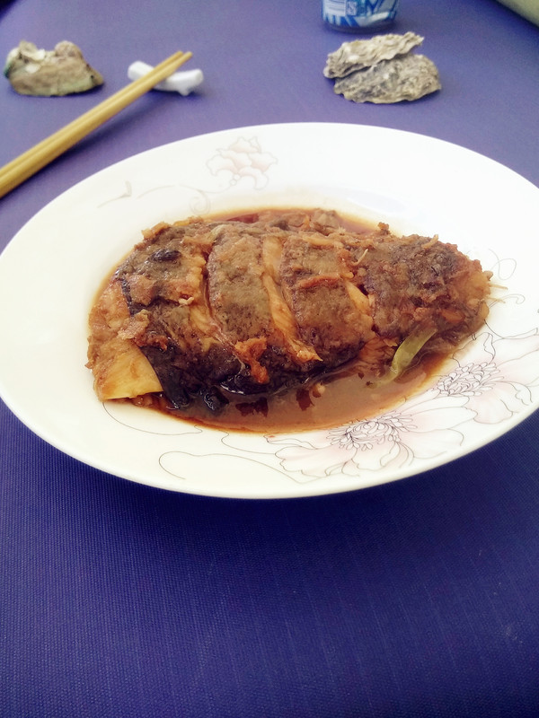 啤酒燒鰈魚的做法-咸鮮味燒菜譜