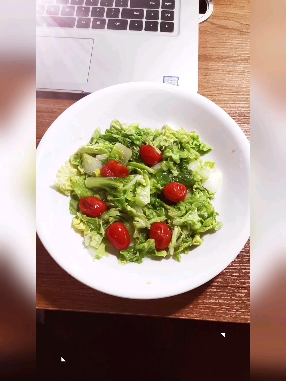 微波爐炒小白菜的做法-家常味微波菜譜