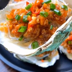 蒜蓉粉絲蒸生蠔的做法-咸鮮味蒸菜譜