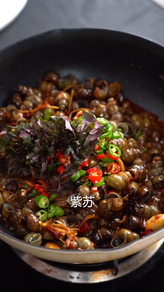 辣炒清明螺的做法-香辣味炒菜譜