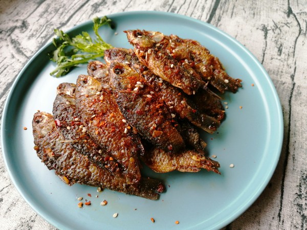 香辣小鯽魚的做法-香辣味炒菜譜