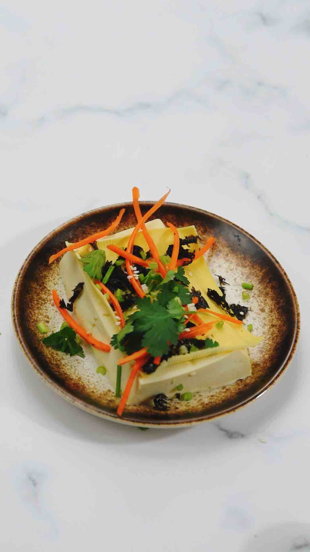 簡單又低卡的“叮叮”豆腐的做法-家常味微波菜譜