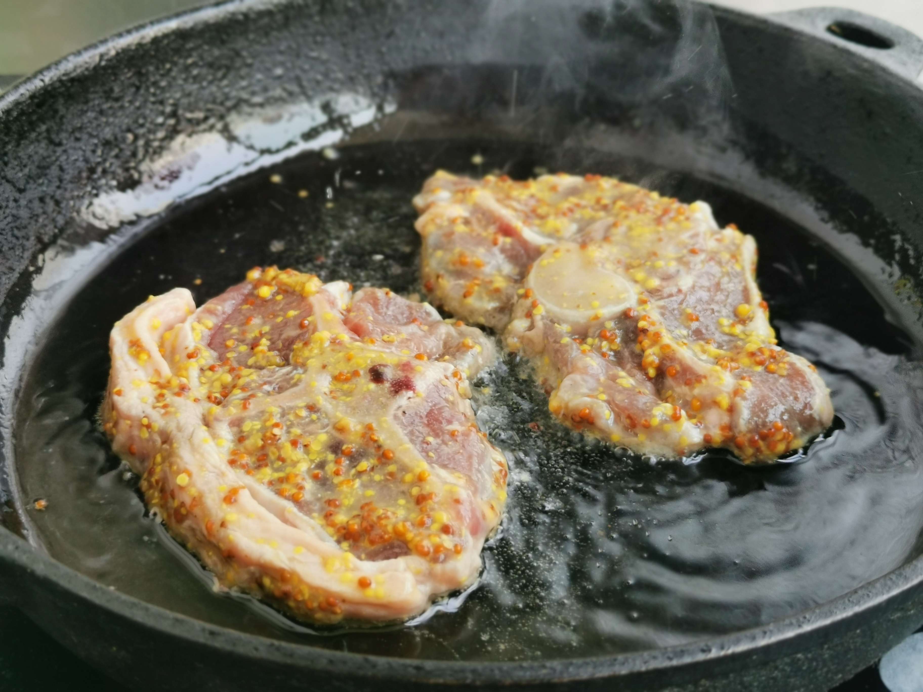 芥末蝴蝶排的做法-芥末味煎菜譜