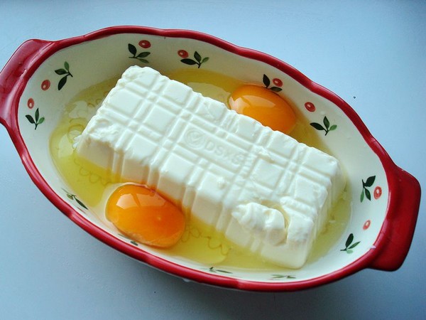 酸豆角肉丁蒸豆腐的做法-酸辣味蒸菜譜