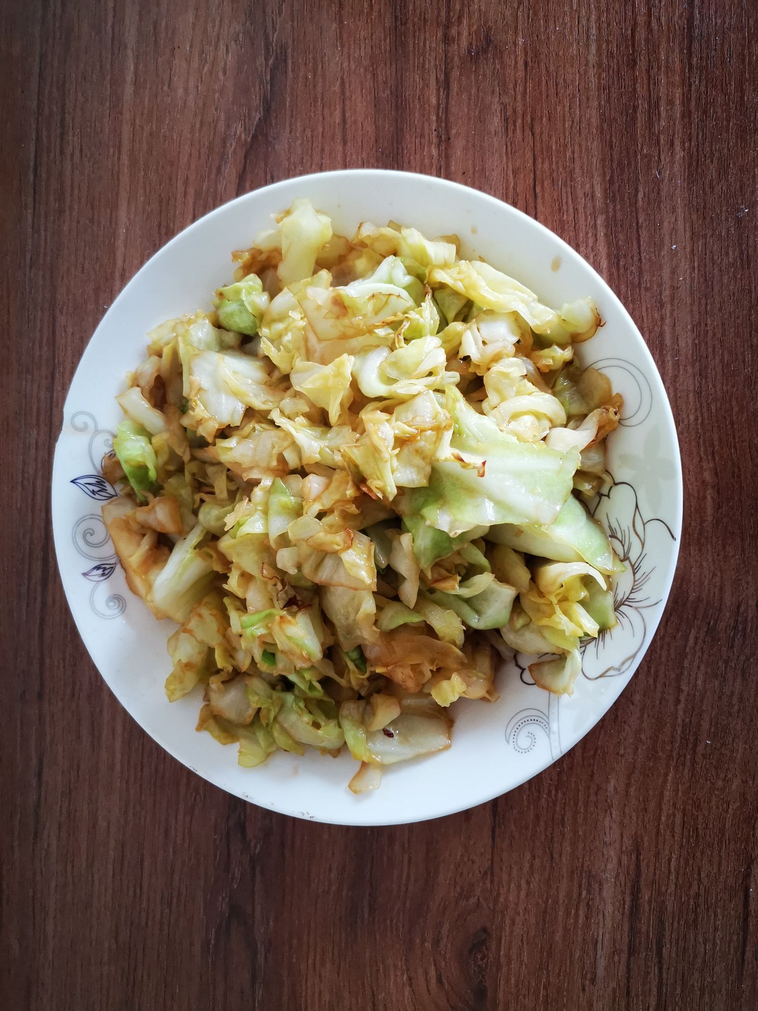 清炒卷心菜的做法-家常味炒菜譜