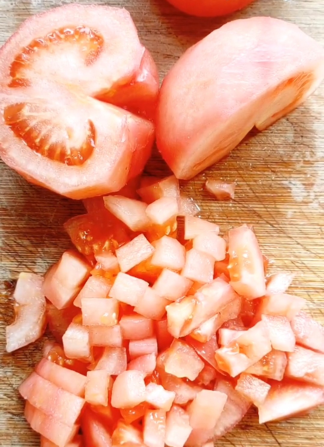 番茄炒蛋的做法-酸甜味炒菜譜