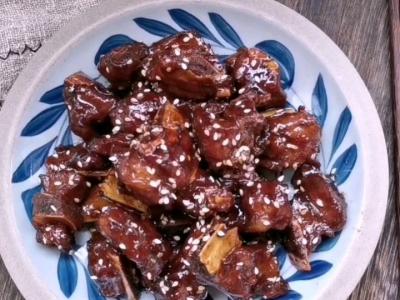 糖醋排骨的做法-甜味燒菜譜