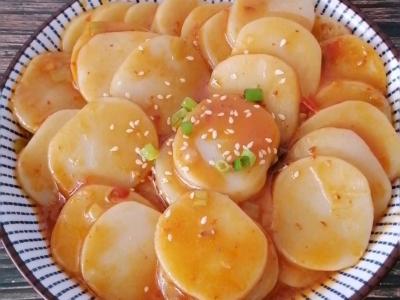 辣醬炒年糕的做法-香辣味炒菜譜