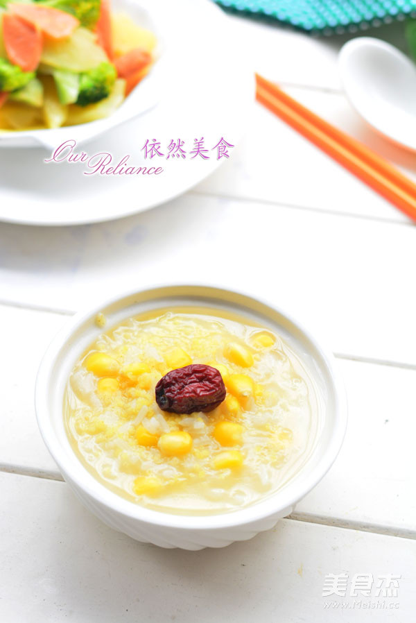 玉米粥的做法-家常味煮菜譜