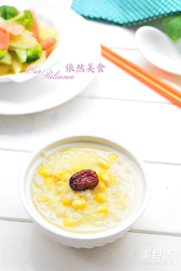 玉米粥的做法-家常味煮菜譜