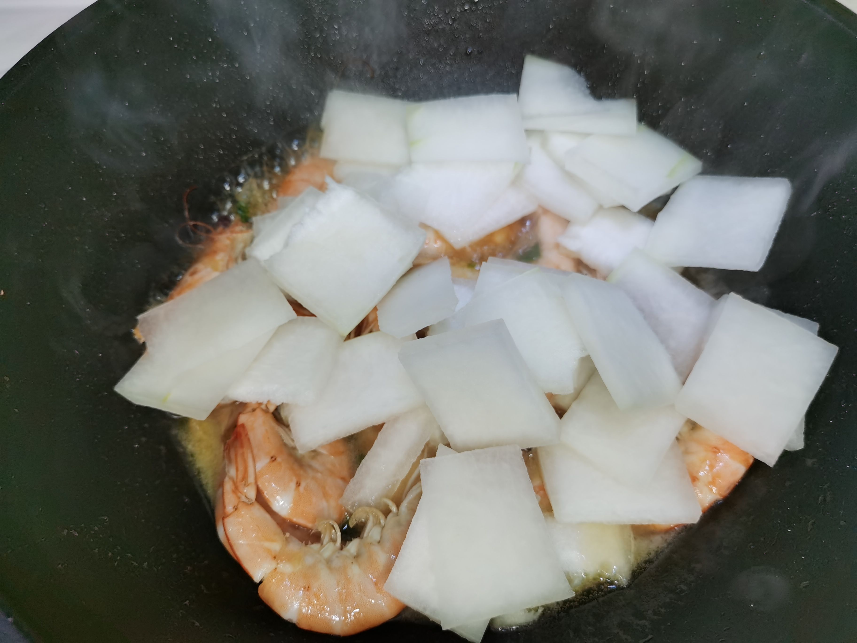 冬瓜炒蝦的做法-家常味炒菜譜