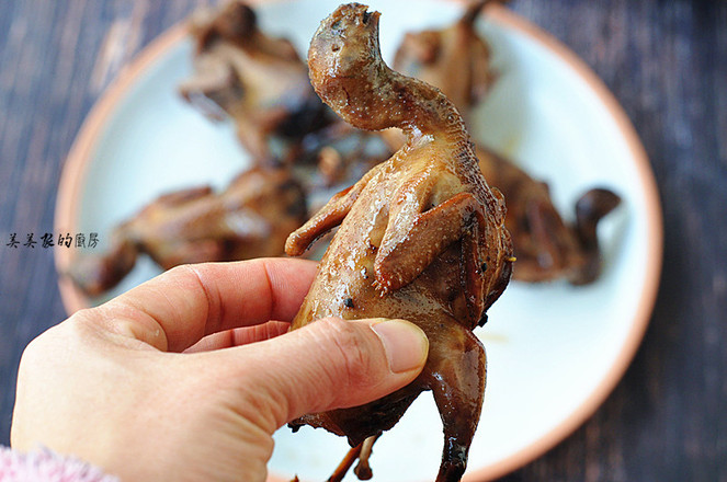 皮薄多汁的烤鵪鶉的做法-家常味烤菜譜